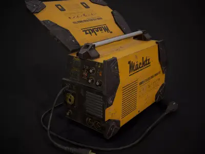 Welding machine  Low-poly 3D model