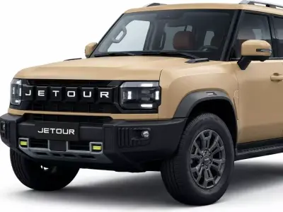 Modern Adventure Ready Off Road SUV 3D model