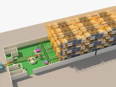 Warehouse 1 3D model