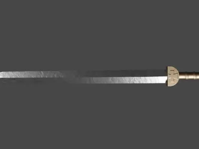 Gladius sword Low-poly 3D model shop
