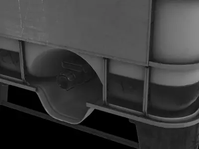 water tank 01 3D model