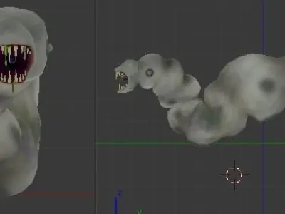 Space Monster Free low-poly 3D model
