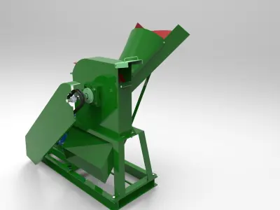 Chaff cutter 3D model