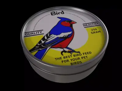 Bird Food - GAME READY PBR Low-poly 3D model