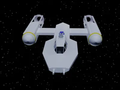 Star Wars - Y-Wing Rebel Bomber 3D model