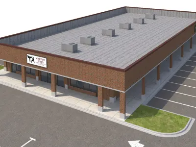 Retail-167 Retail Store 3D model
