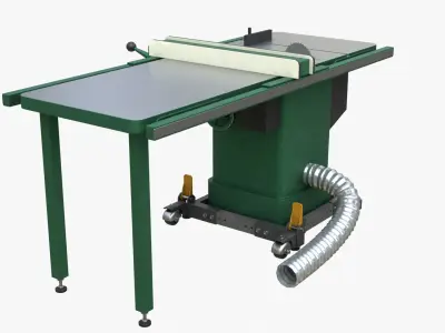 Table Saw 3D model purchase