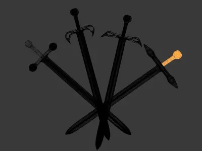 Old Sword with amazing details  Free 3D model
