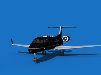 Embraer Legacy 500 V15 3D model
