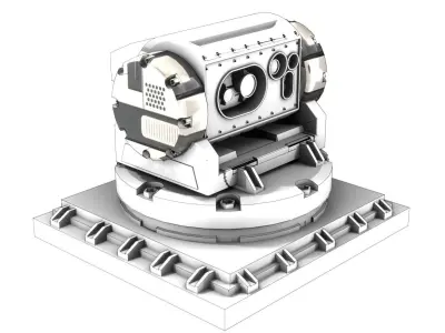 Laser Range Finder 3D model