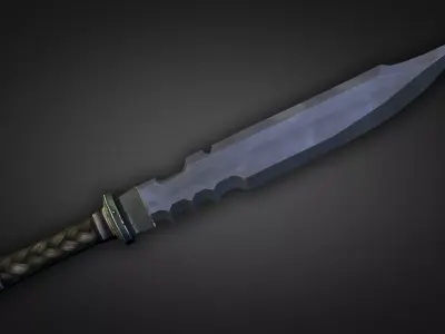 Sword Low-poly 3D model 56