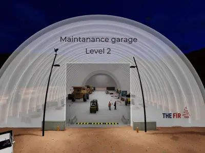 Ore Mining Scene  3D model