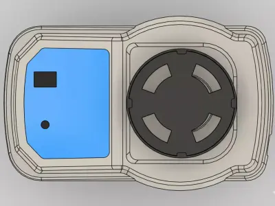 Efficient Vortex Mixer Machine for Laboratory and Industrial Use 3D print model
