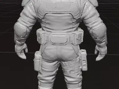 Battle Medic 3D model