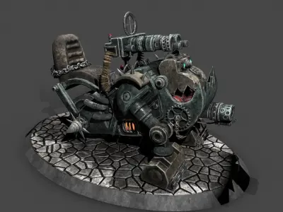 robo dog Free low-poly 3D model