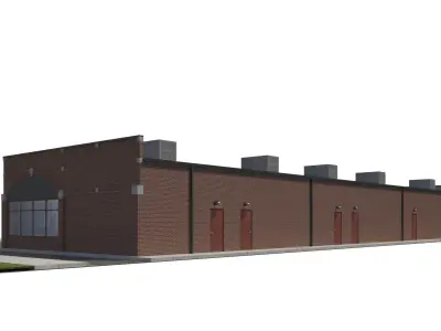 Retail-082 Retail Store 3D model