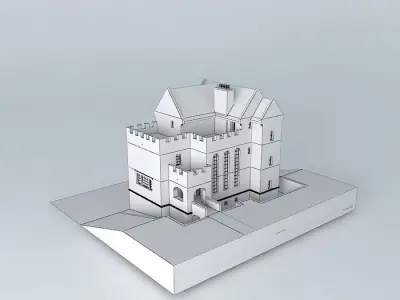 Norman Keep Free 3D model