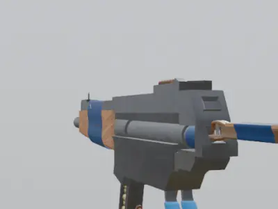 Bushes MP5 3D model