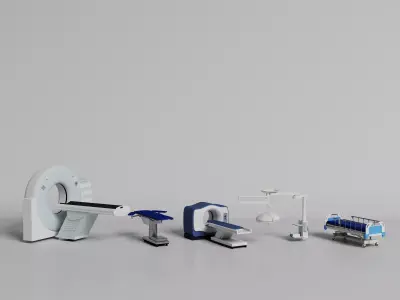   Medical Equipment Mega Pack Low-poly 3D model