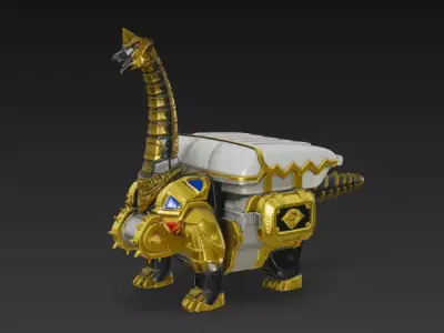 Brachiozord Power Rangers 3D print model