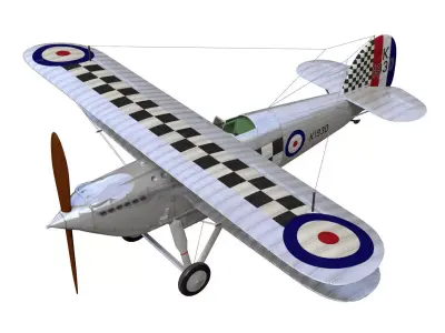 hawker fury 3D model purchase
