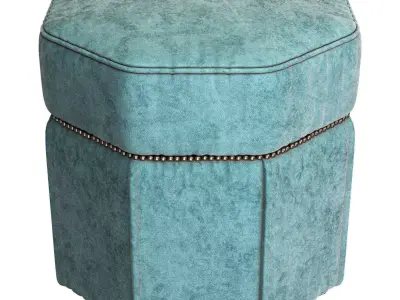 Stool Bombay 3D model