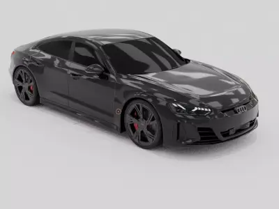AUDI E EE EEEEE  Free 3D model