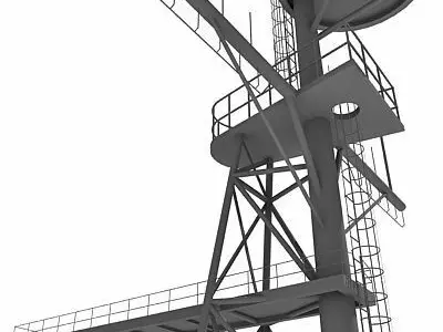 Industrial Tower 3 3D model
