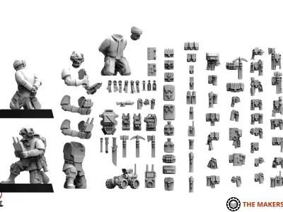 Universal Guard - Bits Pack 3D print model