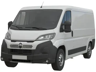 2024 Citroen JUMPER  L2H1 Detailed interior 3D model