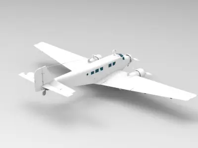 Junkers Ju 52 3D model