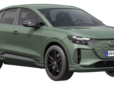Audi Q4 e-tron Sportback 2027 3D model