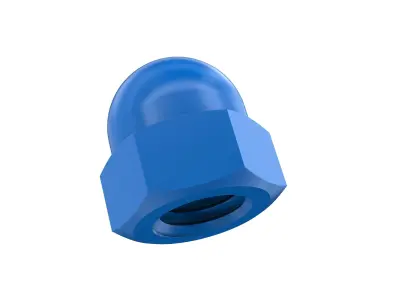 Dome nut Free 3D print model
