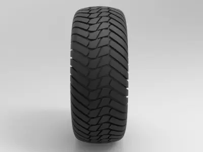 Offroad wheel 8 3D model
