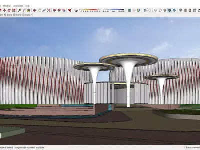 Sketchup Museum 134 3D model