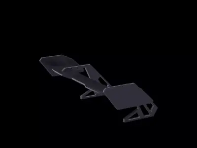 Spoiler bodykit car vehicle industrial 3D model