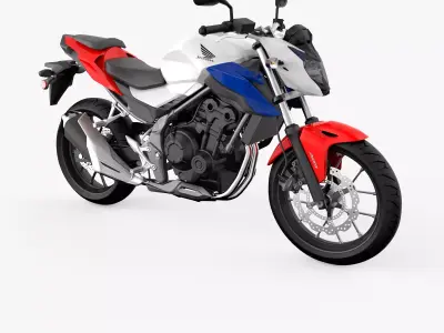 Honda CB500 f 2017 3D model