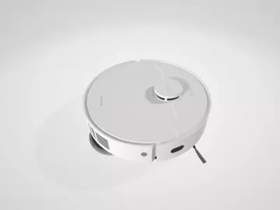 Dreame L30s Ultra Robot Vacuum Cleaner and Mop Low-poly 3D model