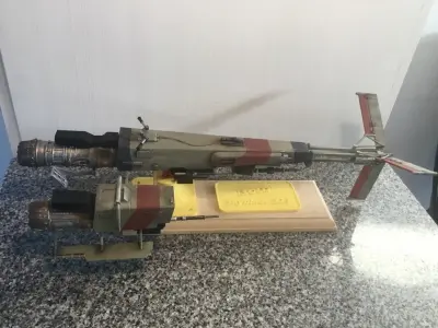 Star Wars Cloud Rider Skyblade 221 from Han Solo Movie 3D print model