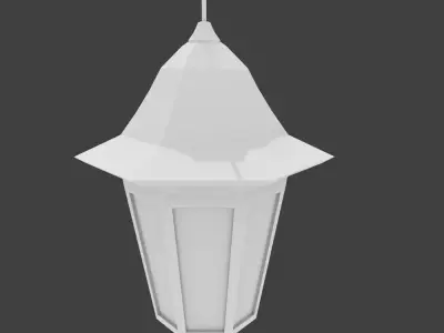 lantern hanging lamp 3D model