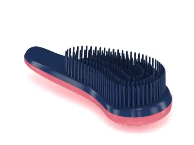 Thru Detangling Brush 3D model