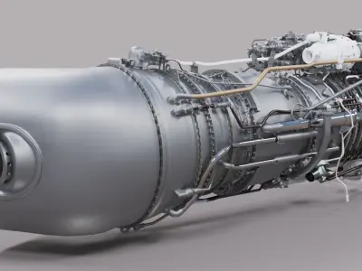 Heli Engine 3D model