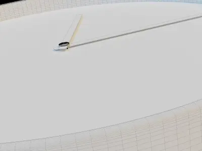 Wall Clock Free 3D model