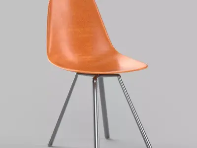 chair Low-poly 3D model