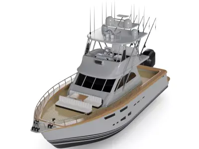 Motor Yacht 3D model