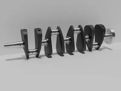 Crankshaft 3D model shop