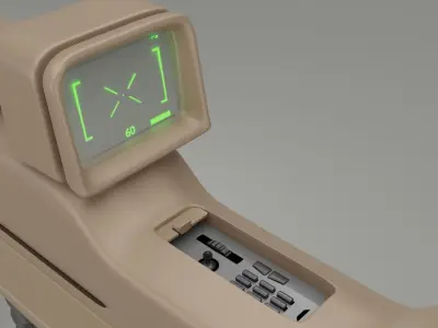 futur  weapon  3D model