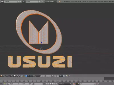 Isuzu Logo 3D model
