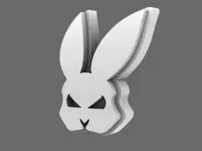 Bunny Boys DV04 Shoulder Symbols 3D print model
