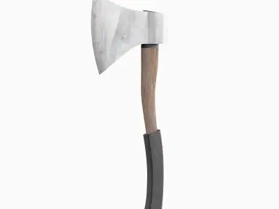 Camping Axe 01 3D model